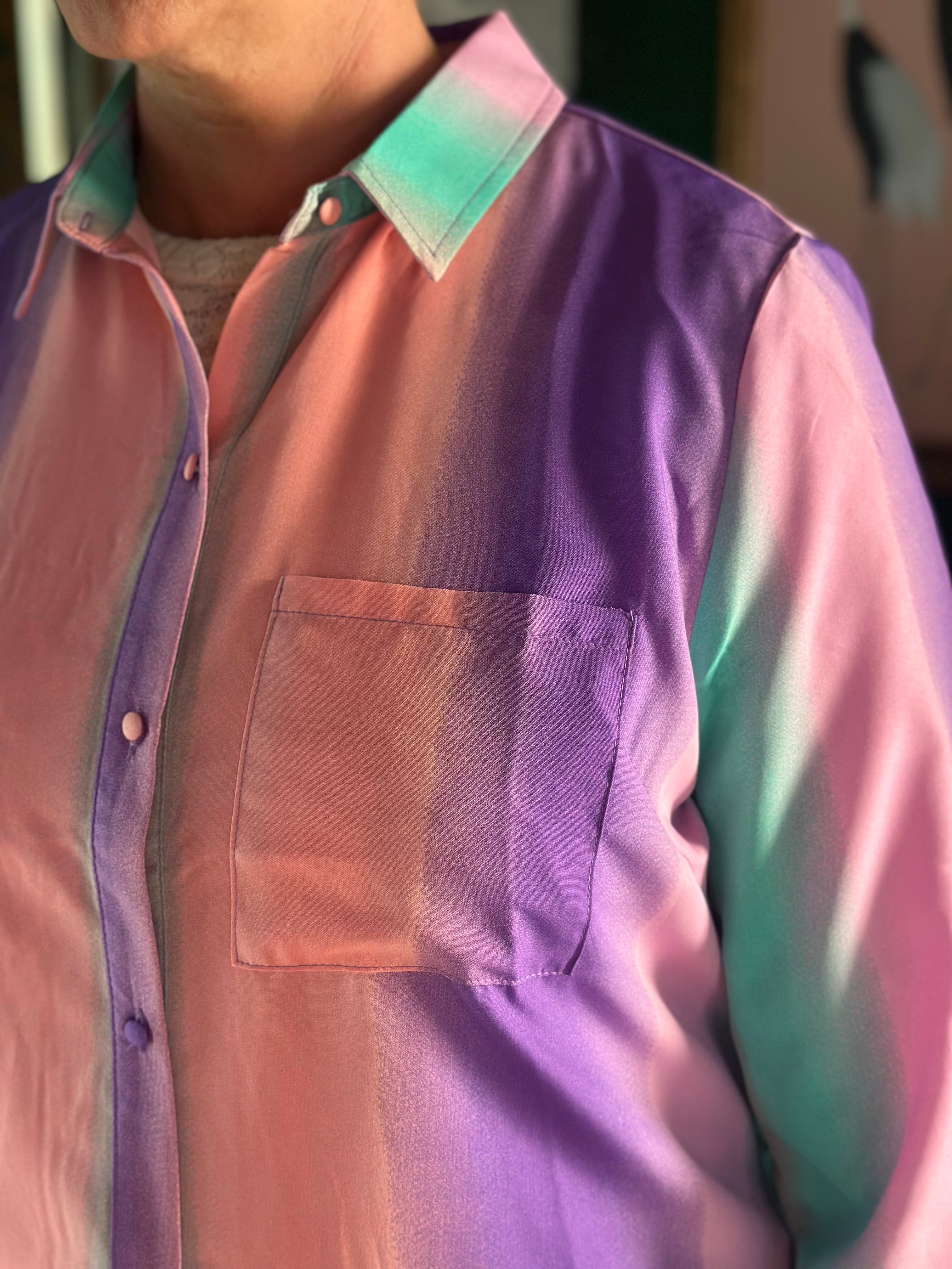 Sherbet Button Down Dress