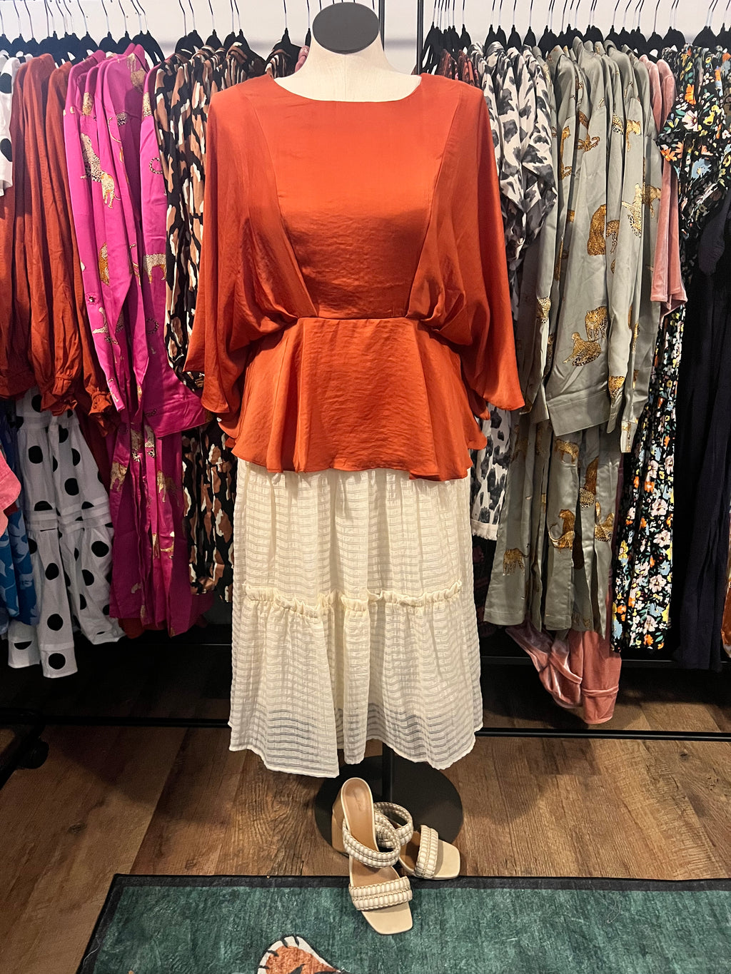 Rust Orange Tunic