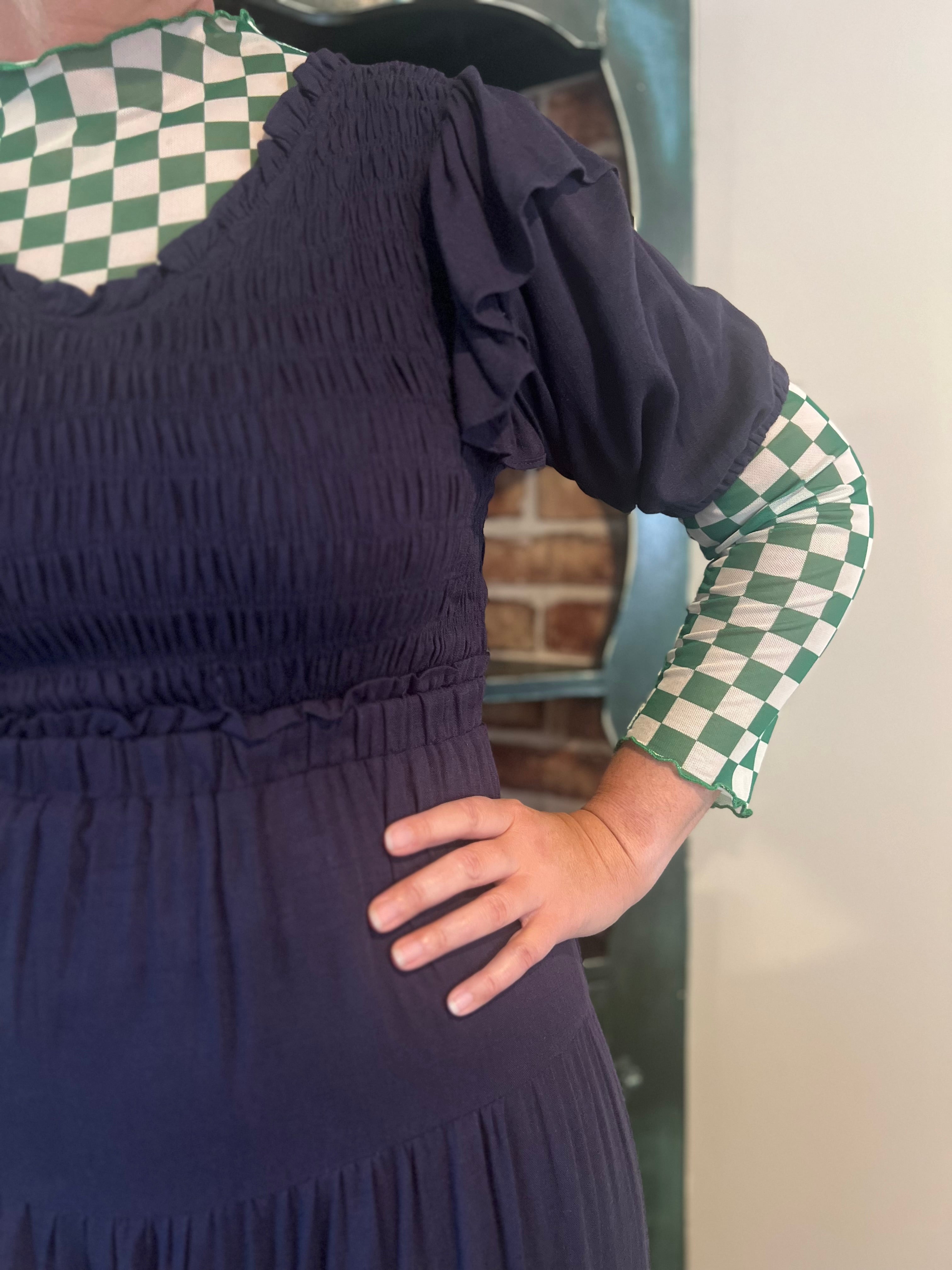 Midnight Blue Maxi Dress