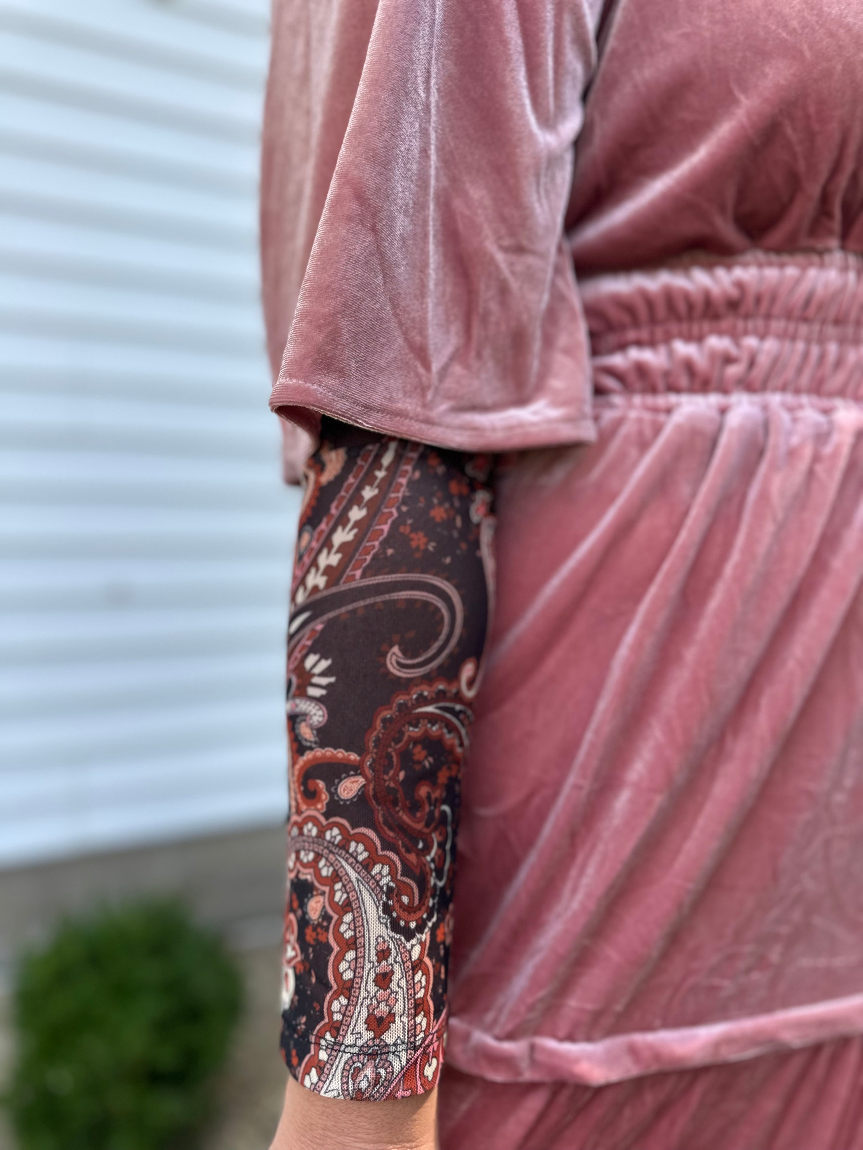 Rose Quartz Velvet Dress