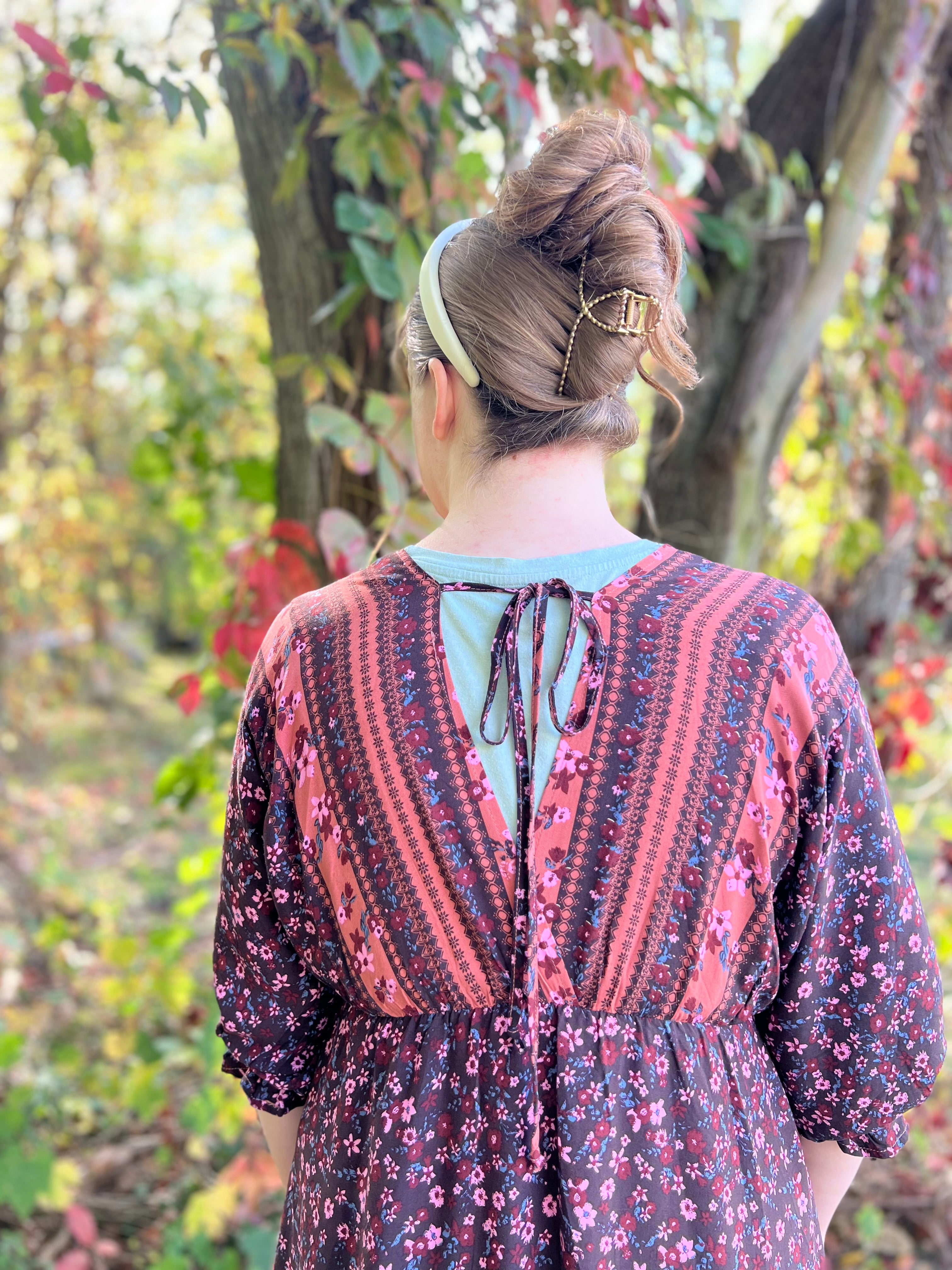 Cocoa Floral Dress